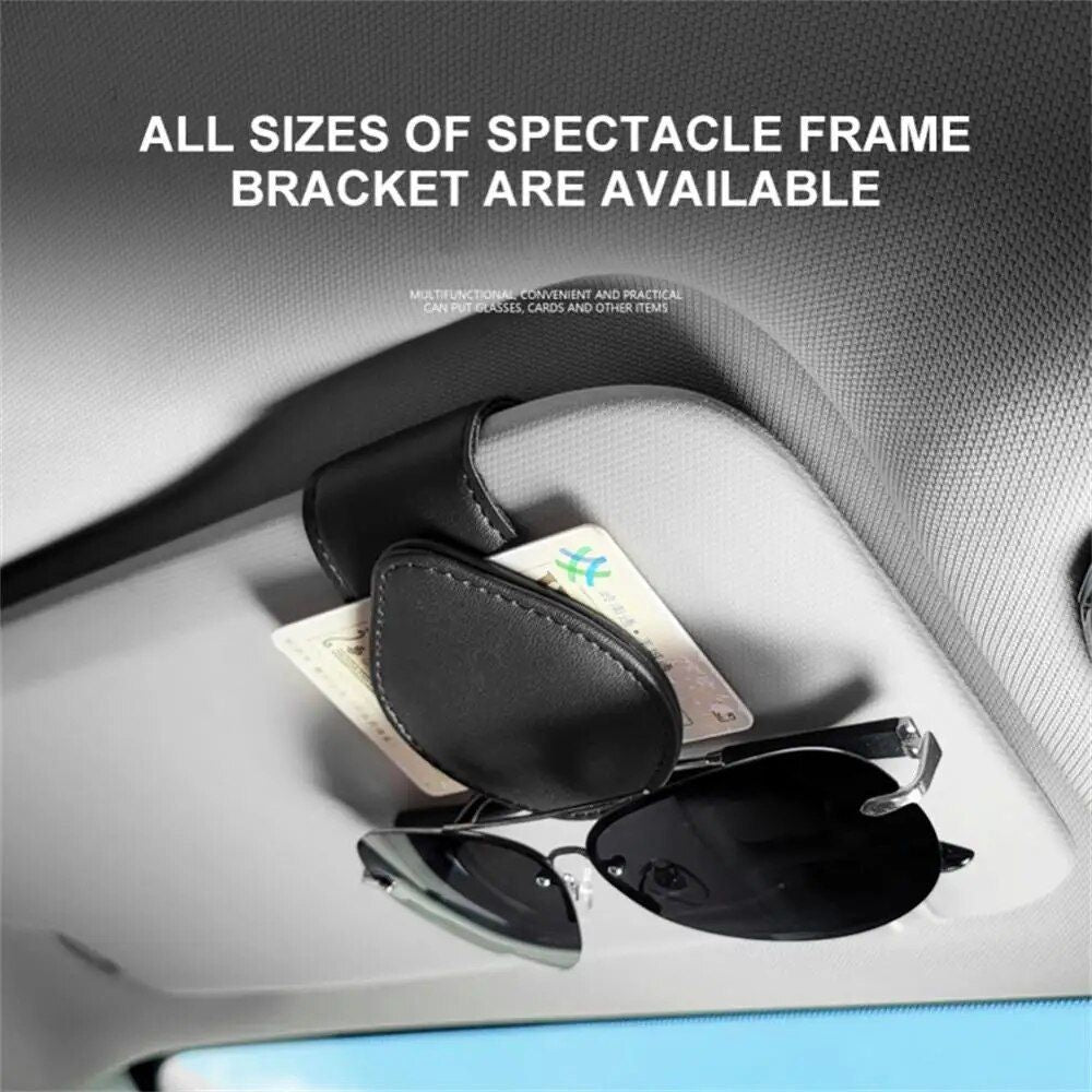 Universal Car Sun Visor Glasses & Document Holder