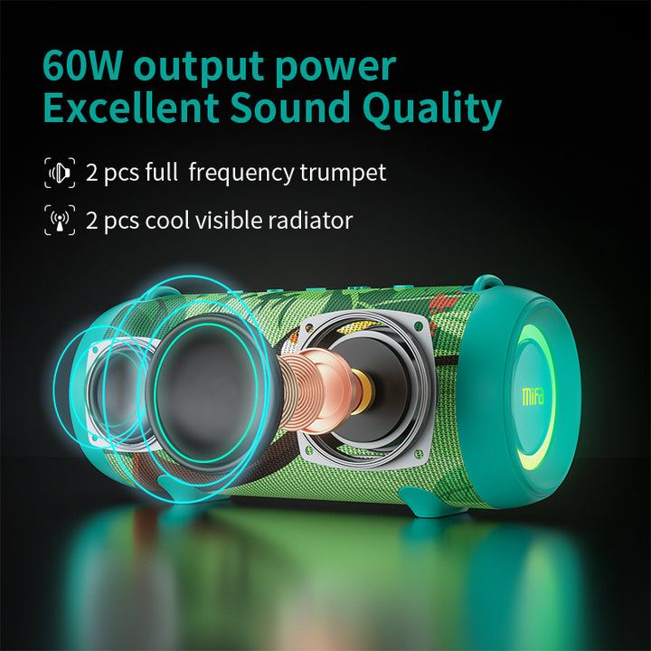 A90 Green Bluetooth Speaker