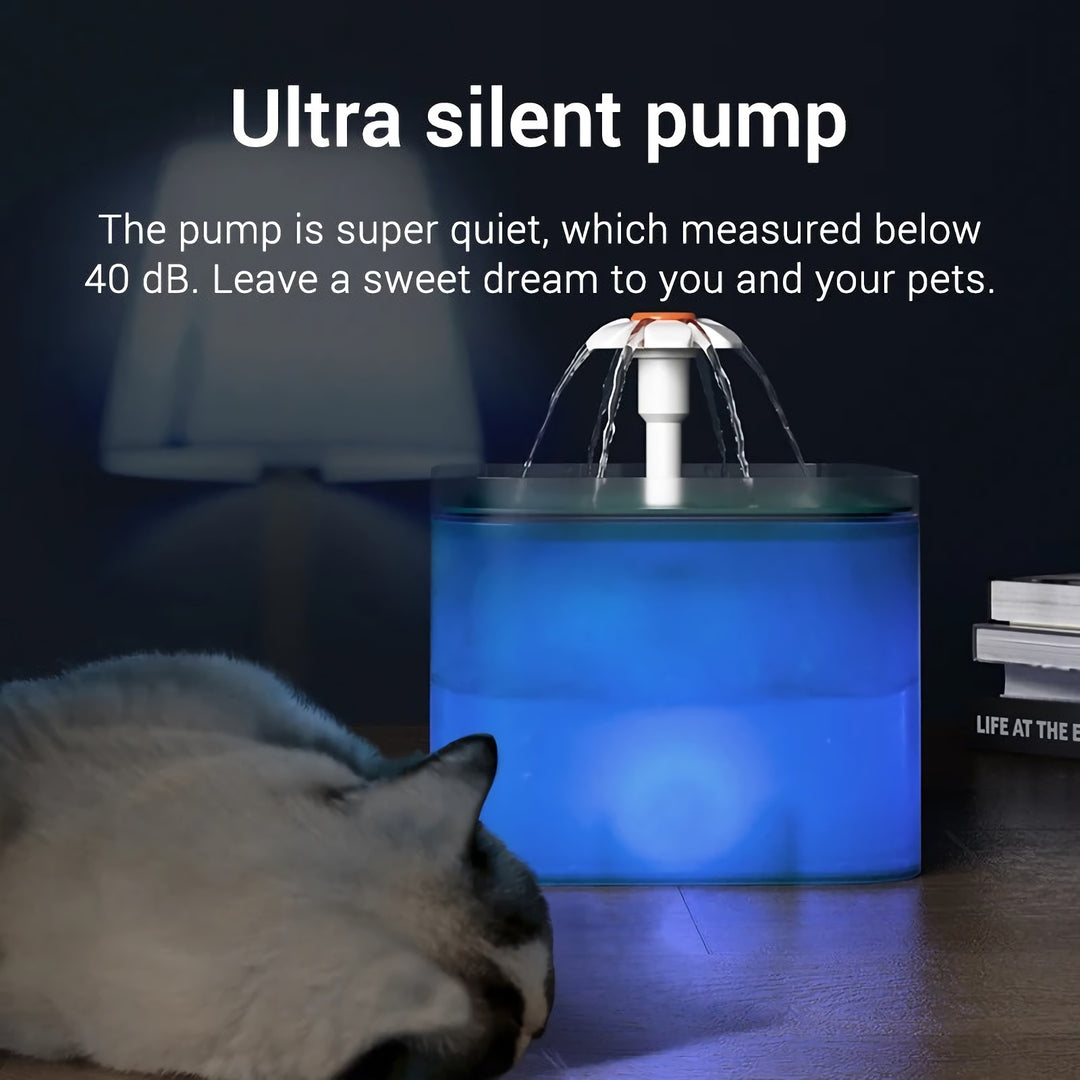LED Cat Water Fountain