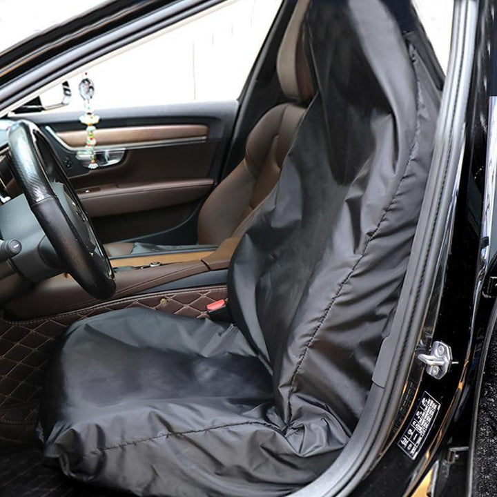 Universal Waterproof Car Seat & Steering Wheel Cover with Boot Mat