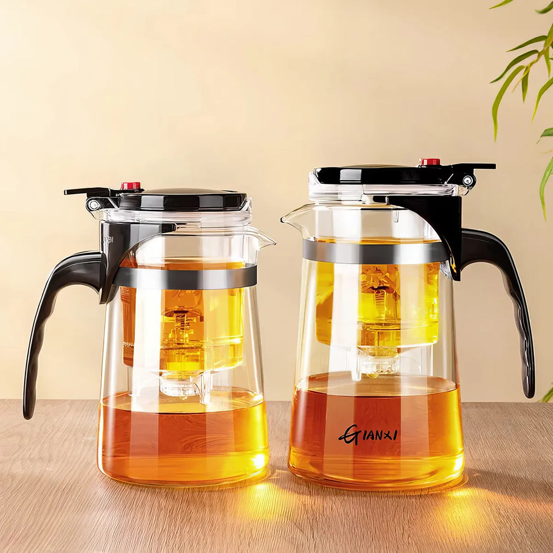 Glass Teapot With Infuser - Perfect for Brewing Your Favorite Tea