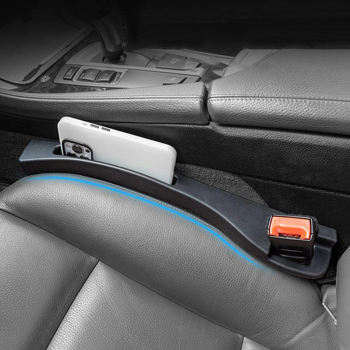 Universal Car Seat Gap Filler with Storage Slot – Leak-Proof & Durable