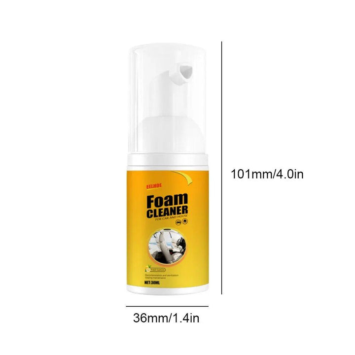 Multi-Purpose Foam Cleaner Spray for Car Interior & Home Surfaces