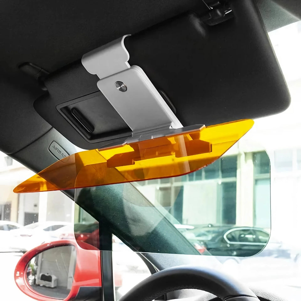 Enhanced Visibility Car Sun Visor Clip-on Glasses