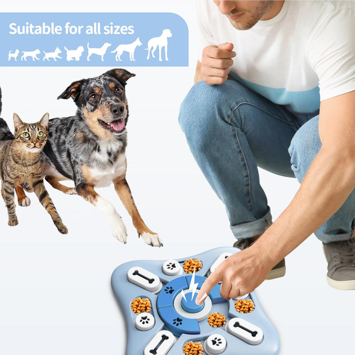 Interactive Slow Feeder Dog Toy