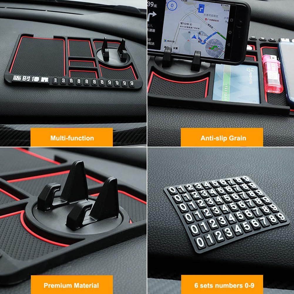 Multi-Function Universal Dashboard Anti-Slip Mat for Cars