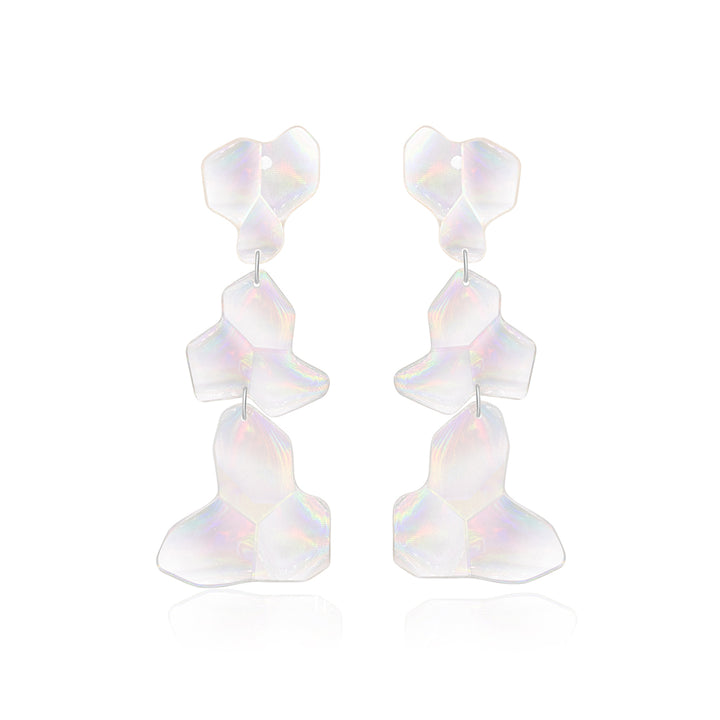 Women's Creative Personalized Laser Exaggerated Drip Earrings