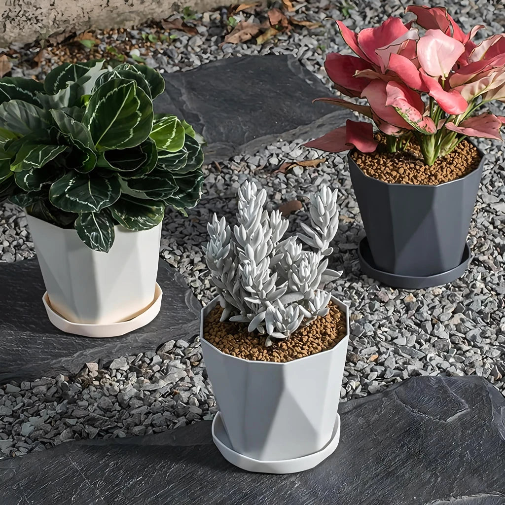 Nordic Style Resin Flower Pot
