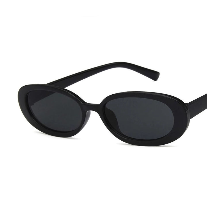 Vintage Cat Eye Oval Sunglasses for Women
