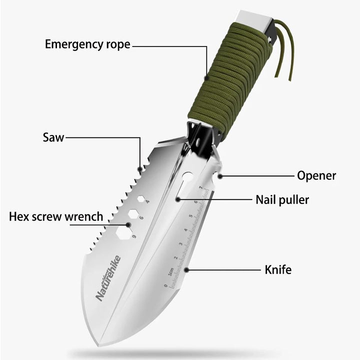 Ultimate Outdoor Survival Camping Shovel