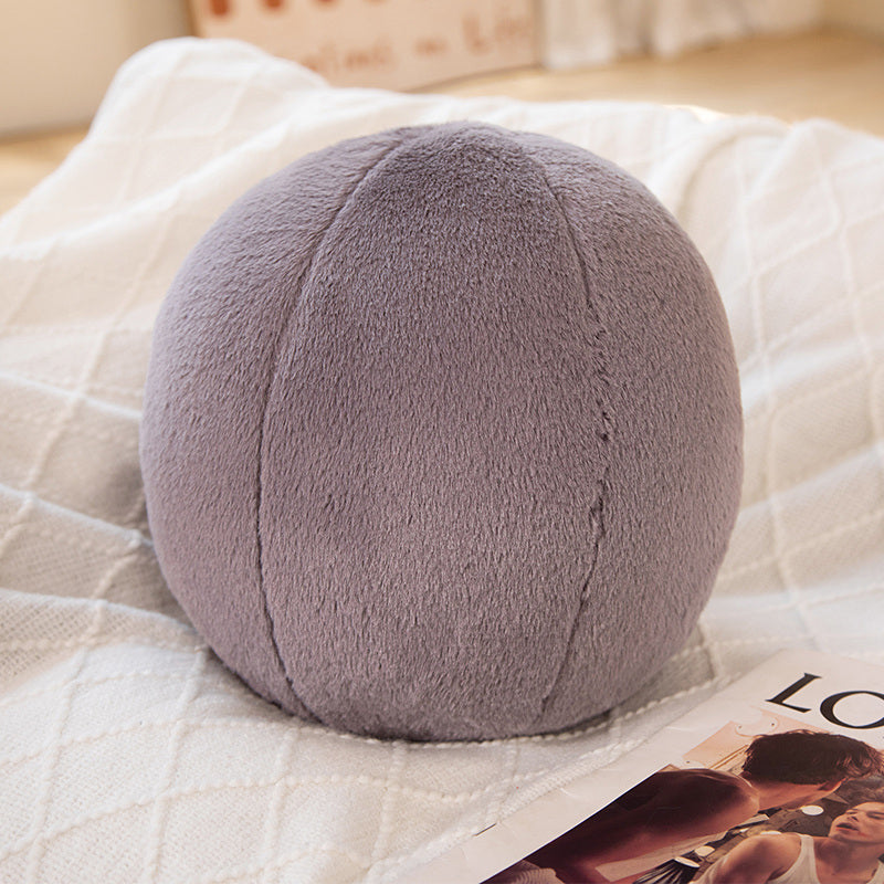 Cute Furry Ball Plush Toy Pillow