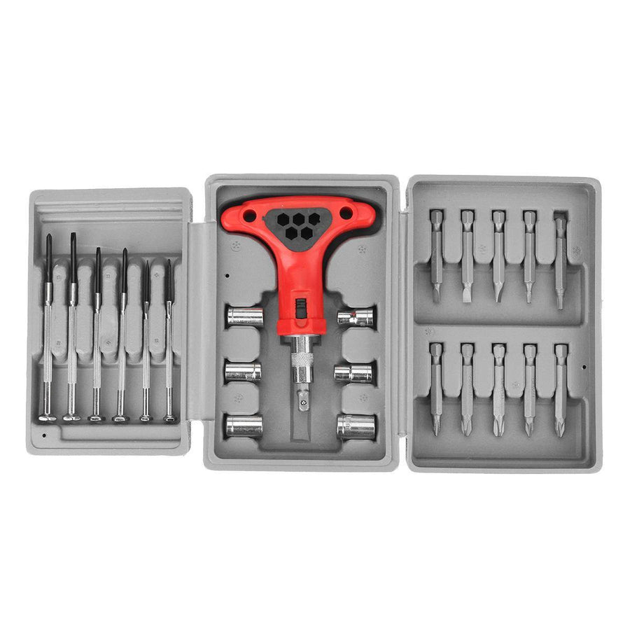 Ratchet Wrench Screwdriver Kit DIY Household Repair Tool Multifunctional Combination Toolkit - MRSLM
