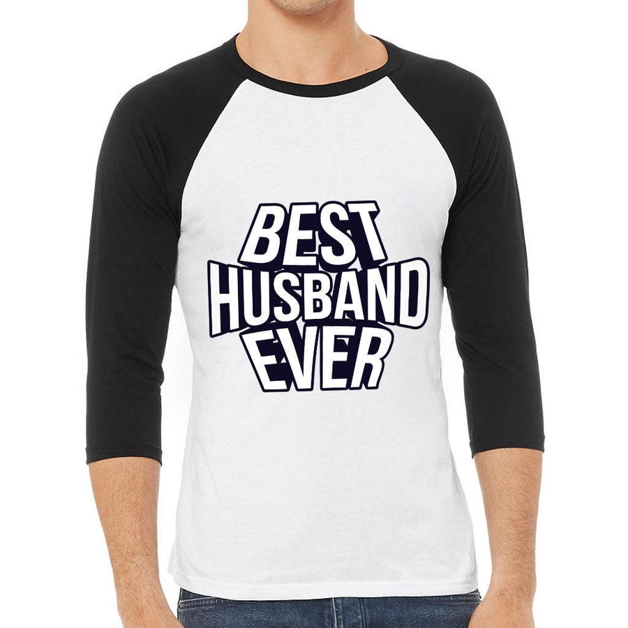 Best Husband Ever Baseball T-Shirt - Best Design T-Shirt - Cool Baseball Tee - MRSLM