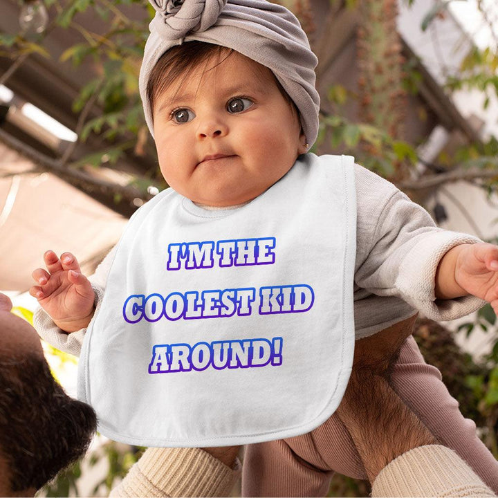 Cool Design Baby Bibs - Quote Baby Feeding Bibs - Best Print Bibs for Eating - MRSLM