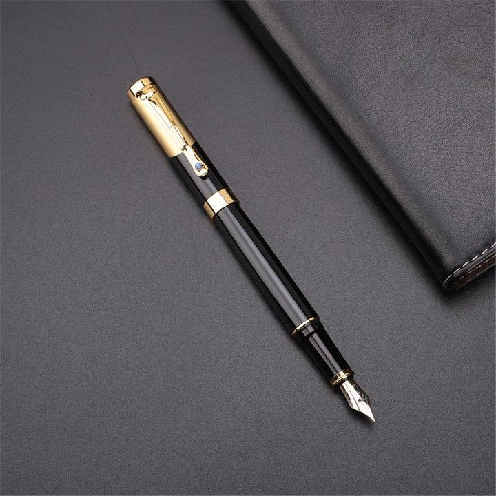 Wing Sung 3215 Fountain Pen 0.5 EF EF Hide 0.7 M Nib Ballpoint Nib Fountain Pen Clip Business Men Gifts - MRSLM
