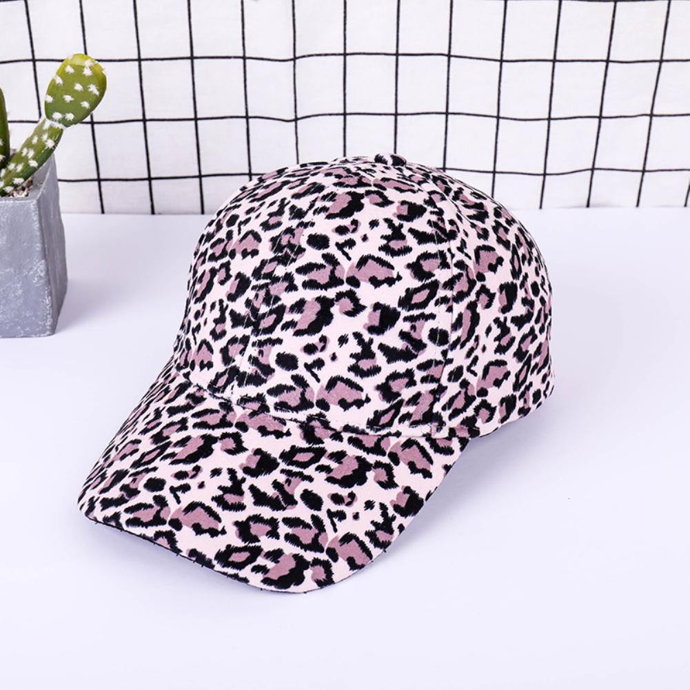 Outdoor Men Women Fashion Leopard Print Baseball Cap Snapback Adjustable Sun Hat - MRSLM