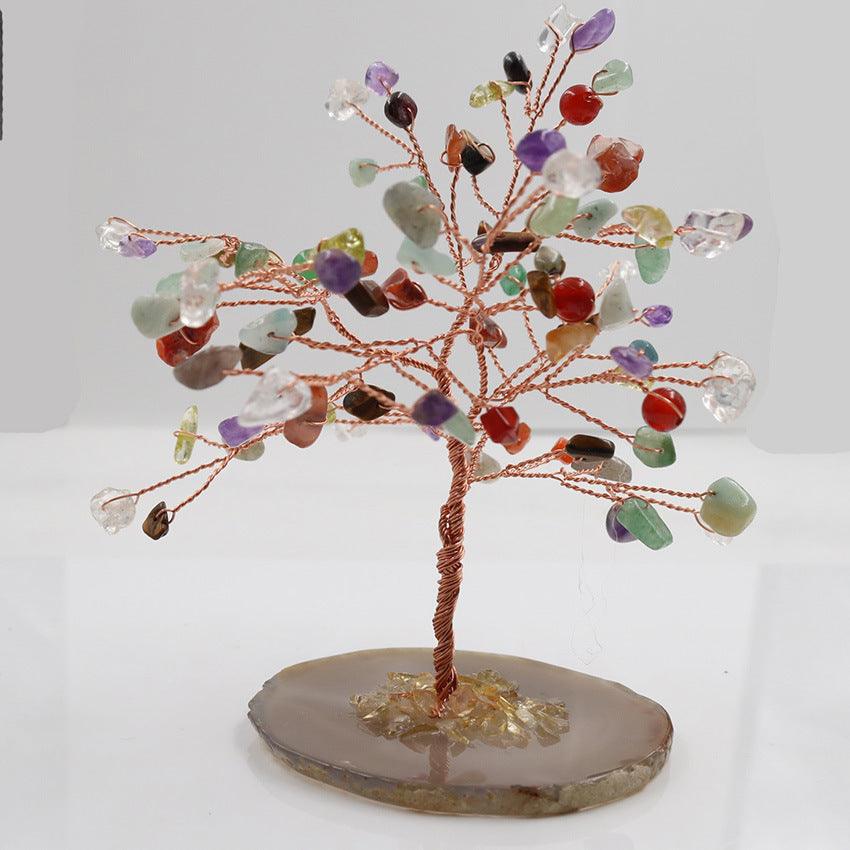 Natural Crystal Tree Ornaments Office Decoration - MRSLM