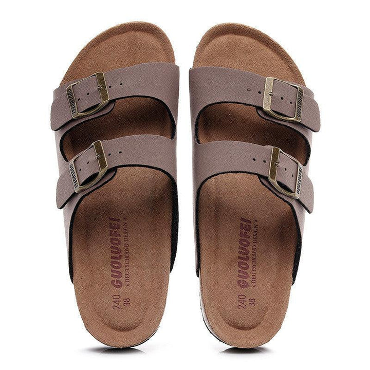 Sandals And Slippers With Double Buckle - MRSLM