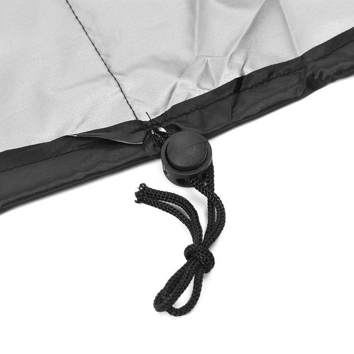 3 Size Black Waterproof BBQ Cover Outdoor Rain UV Proof Canopy Dust Protector BBQ Mat Accessories - MRSLM