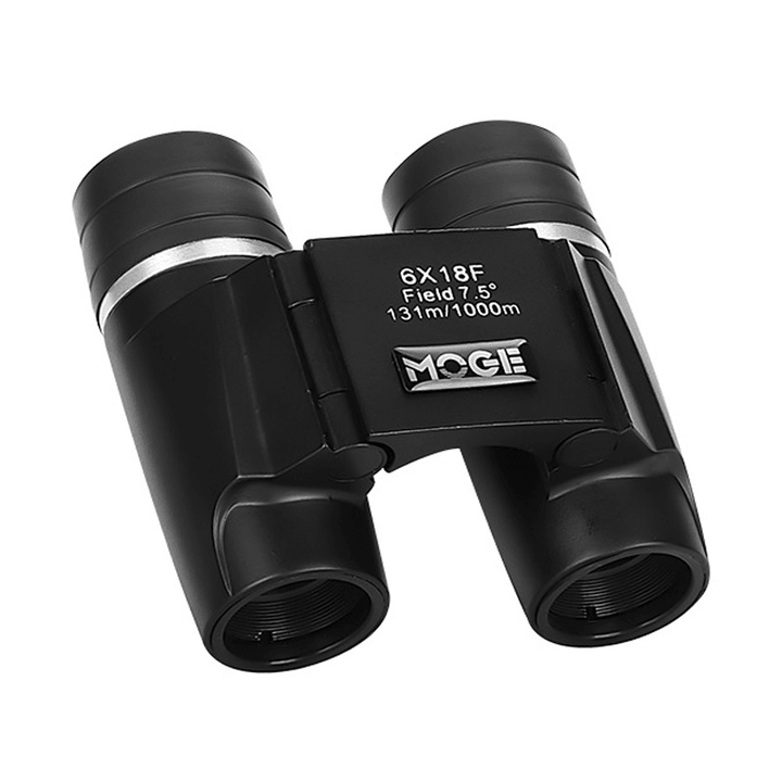 MOGE 6X18 Binoculars Microscope HD Night Vision Professional Binoculars for Outdoor Camping Travel - MRSLM