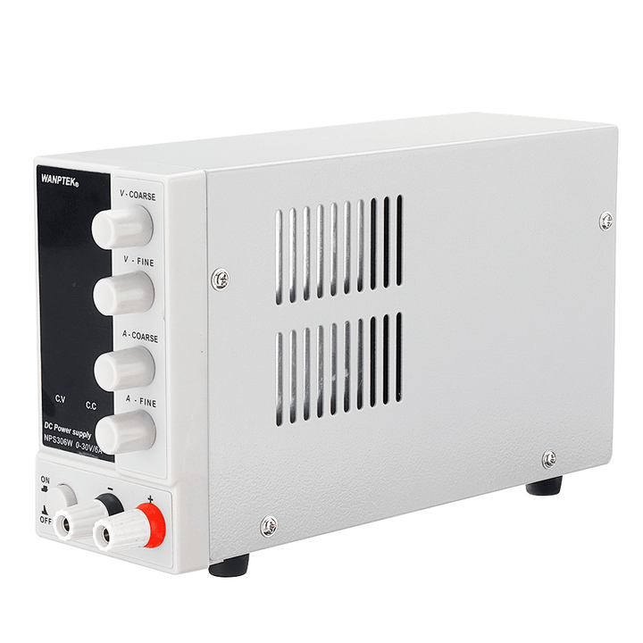 Wanptek NPS306W 110V/220V 0-30V 0-6A Adjustable Digital DC Power Supply 180W Regulated Laboratory Switching Power Supply - MRSLM