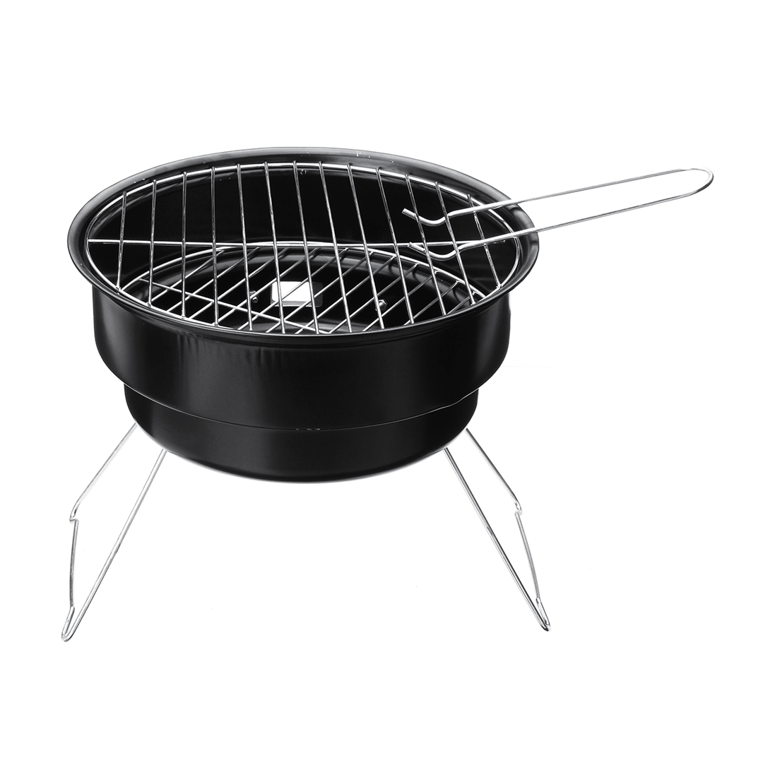 2 in 1 Portable Barbecue Oven Folding BBQ Grill with Cooler Bag Camping Hiking Picnic - MRSLM
