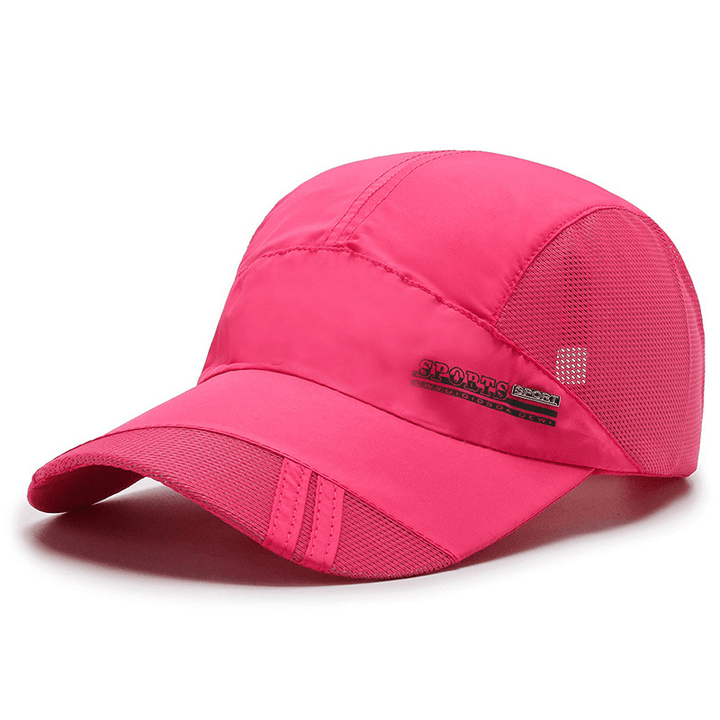 Summer Breathable Mesh Baseball Cap Quick Drying Hats - MRSLM