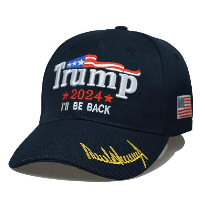 American Flag Camouflage Presidential Embroidered Hat - MRSLM