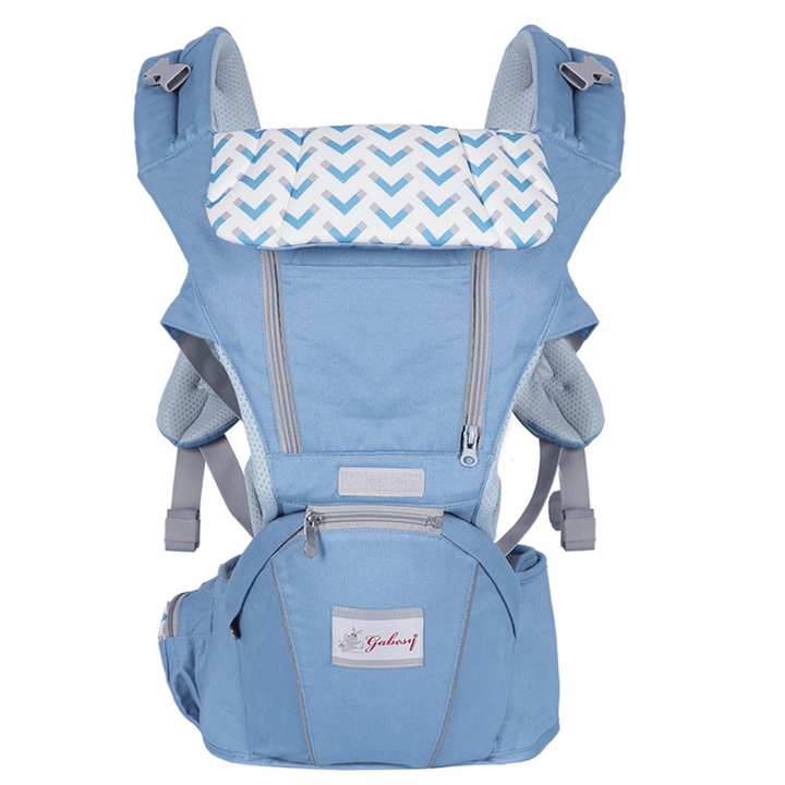 0-36 Months 3 in 1 Breathable Front Baby Carriers Waist Stool Infant Comfortable Wrap Sling Backpack - MRSLM