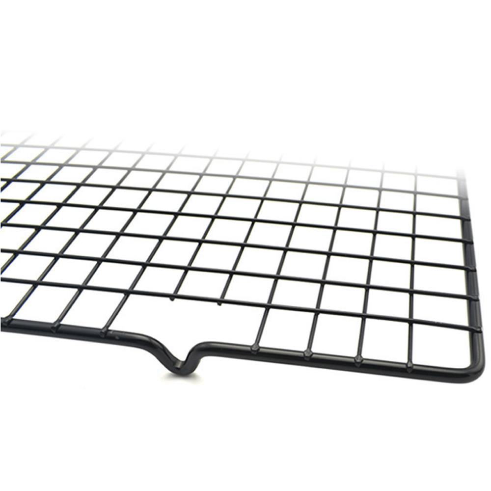 Stainless Steel Wire Grid Cool Rack BBQ Cake Safe Oven Kitchen Baking Tools Cooling Rack Baking Tooln Baking Mat - MRSLM