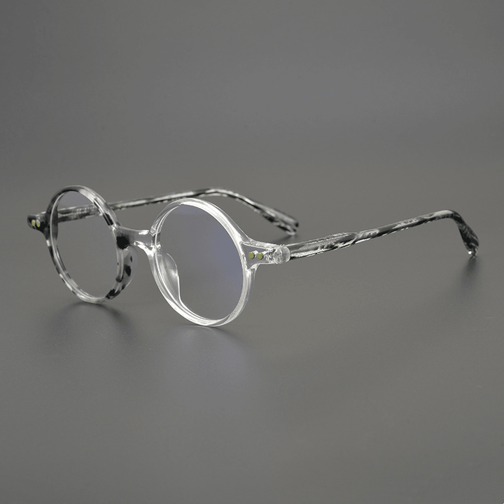 Japanese Handmade Color Matching Acetate Retro Glasses - MRSLM