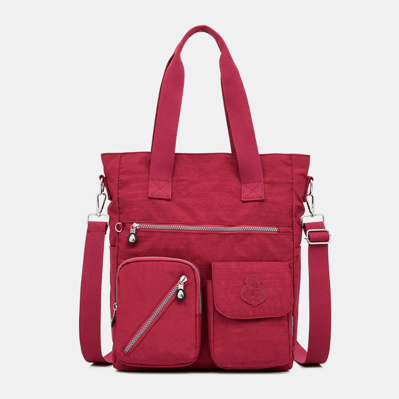 Women Large Capacity Nylon Handbag Crossbody Bag - MRSLM