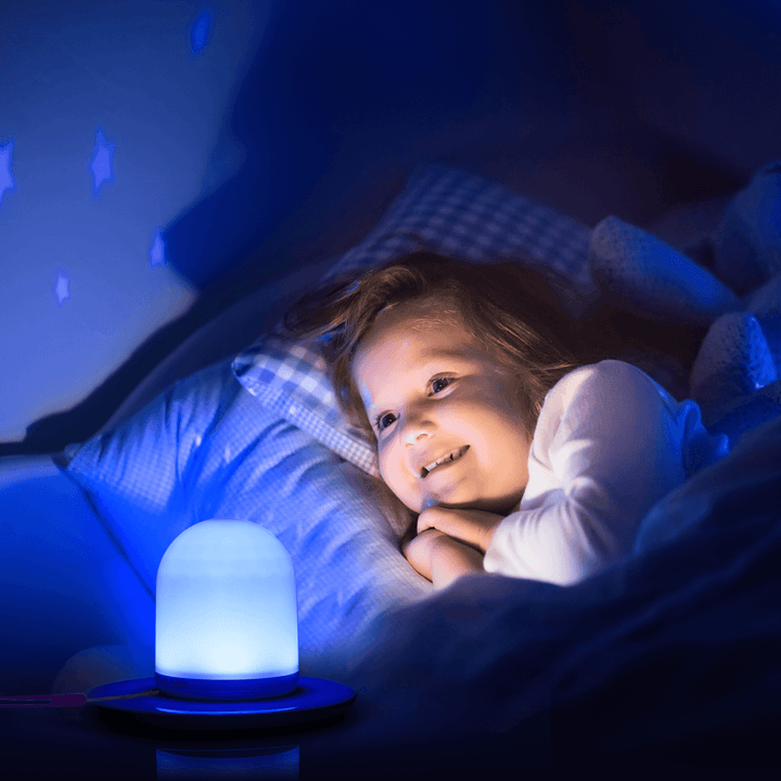 RGB Remote Control Night Light Table Lamp USB Charging Colorful Ambient Lighting for for Bedroom Babyroom Decorations - MRSLM
