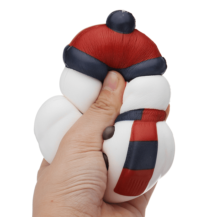 Cooland Christmas Snowman Squishy 14.4×9.2×8.1CM Soft Slow Rising with Packaging Collection Gift Toy - MRSLM