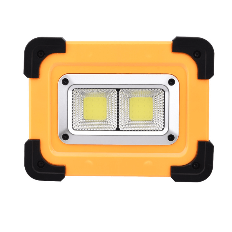 XANES® COB/LED USB Solar Charging Camping Light Waterproof 4 Modes 180° Handle Adjustable Spotlight Searchlight Emergency Lantern - MRSLM