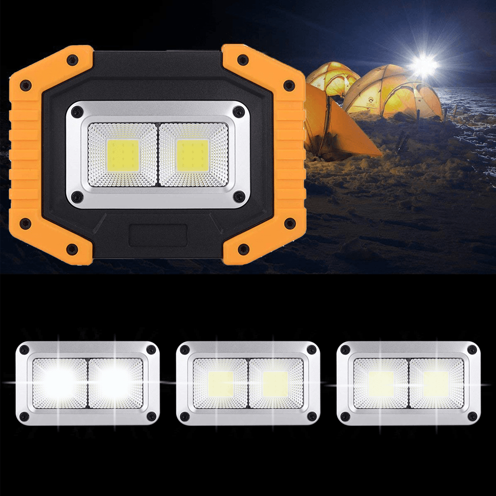 XANES 30W LED COB Outdoor IP65 Waterproof Work Light Camping Emergency Lantern Floodlight Flashlight - MRSLM