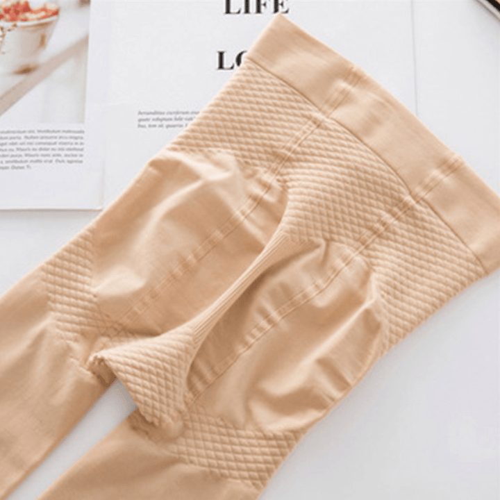 Women Nylon Lace Silicone Non-Slip Stockings Lightweight Breathable High Socks - MRSLM