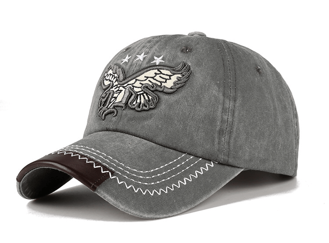 Embroidered Eagle Outdoor Sunshade Cap - MRSLM