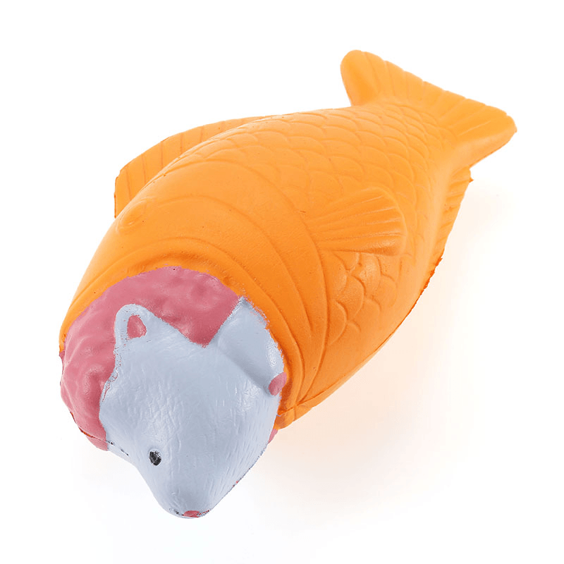 Squishy Fish Sheep Bread Cake 15Cm Slow Rising with Packaging Collection Gift Decor Soft Toy - MRSLM