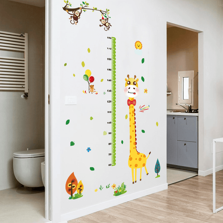 Miico SK9350 Giraffe Height Stickers Children'S Room Kindergarten Decorative Wall Stickers DIY Sticker - MRSLM