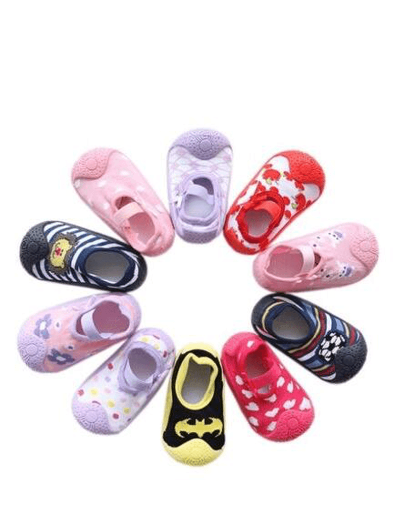 Spring and Summer Soft Bottom Children Cartoon Floor Socks Shoes Socks 0-1-3 Years Old Breathable Non-Slip Cotton Baby Socks Toddler Socks - MRSLM
