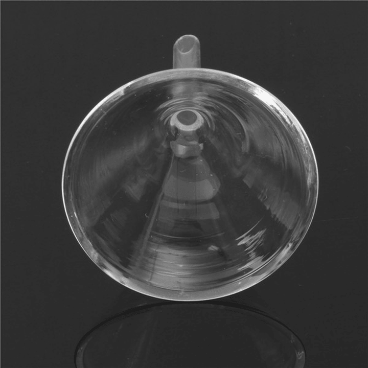 60Mm Transparent Glass Triangle Funnel Lab Glassware - MRSLM
