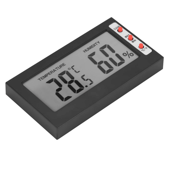0~50℃ 10RH~99RH Portable LCD Digital Thermometer Hygrometer Temperature Instrument - MRSLM