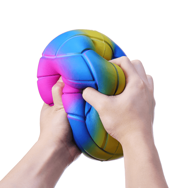 Cooland Huge Galaxy Volleyball Squishy 8In 20CM Giant Slow Rising Toy Cartoon Gift Collection - MRSLM