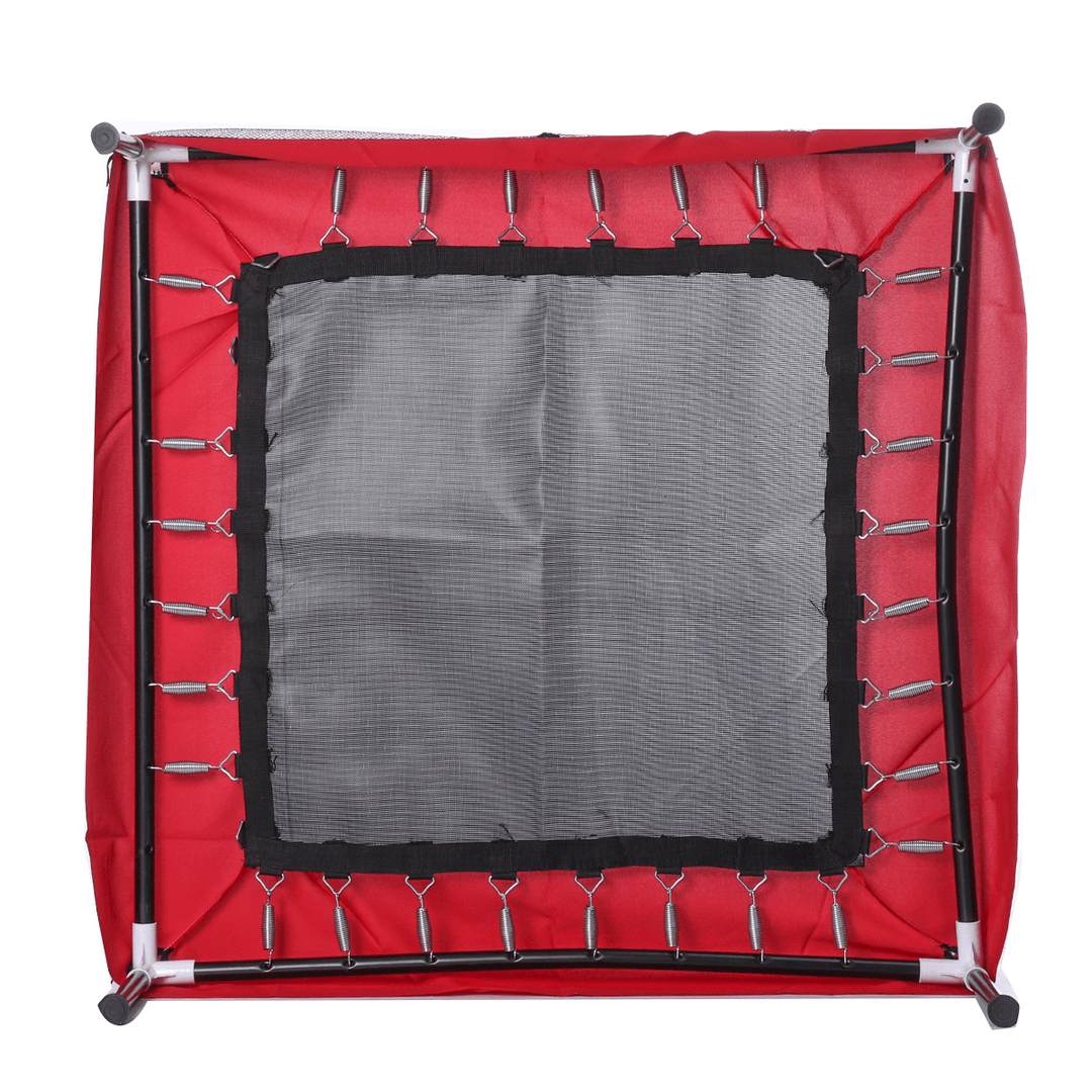 40X40 Inch Jumping Trampoline Child Anti-Fall Safety Indoor Playground Safety Jumping Pad Fitness Sport - MRSLM
