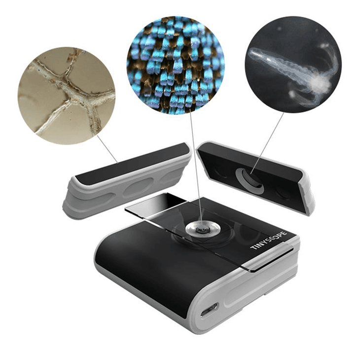 TIPSCOPE Cam High Definition Microscope Camera 2Μm Resolution 13 Million Pixels Wifi/Usb Connection for Iphone Android Ios Windows - MRSLM