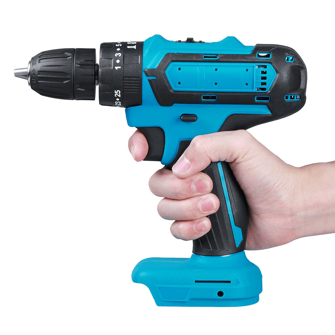 3 in 1 Electric Drill Screwdriver Dual Speed Cordless Drill Tool for Makita Battery - MRSLM