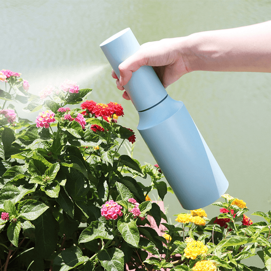 750Ml Electric Watering Can USB Rechargeable Hydration Sprayer Auto Water Sprayer with Mist Nozzle - MRSLM