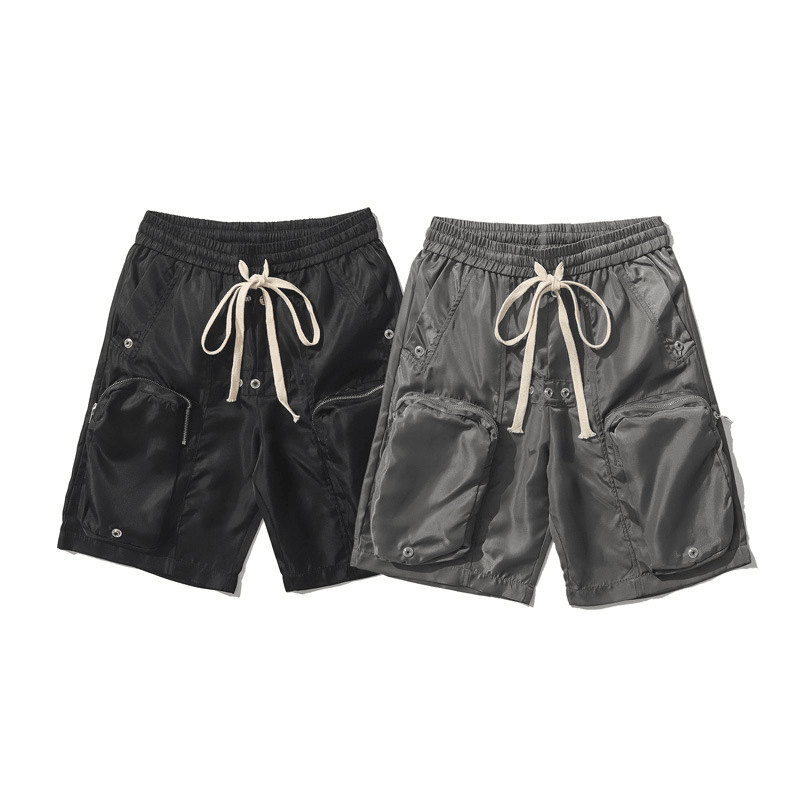 Three-Dimensional Multi-Pocket Cargo Shorts Men'S Trend - MRSLM