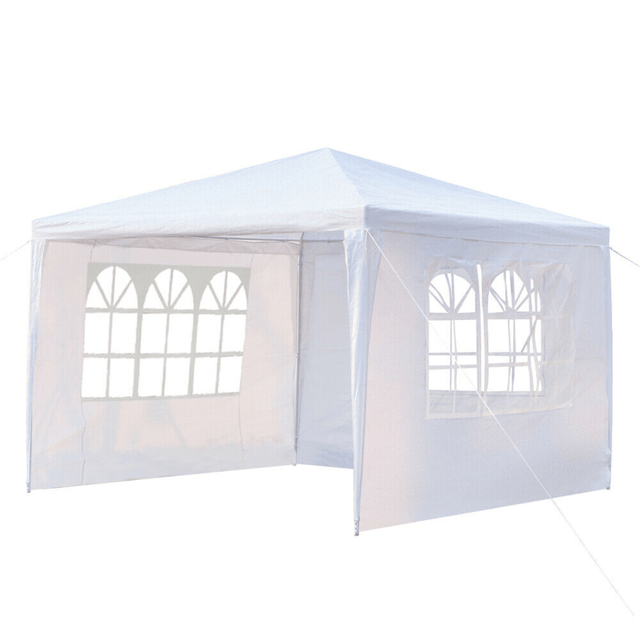 3X3M 3 Instant Sidewall Tent Canopy UV Sun Wall Waterproof Tent Sunshade Sidewall Outdoor Camping Gazebo Wedding Marquee Party - MRSLM